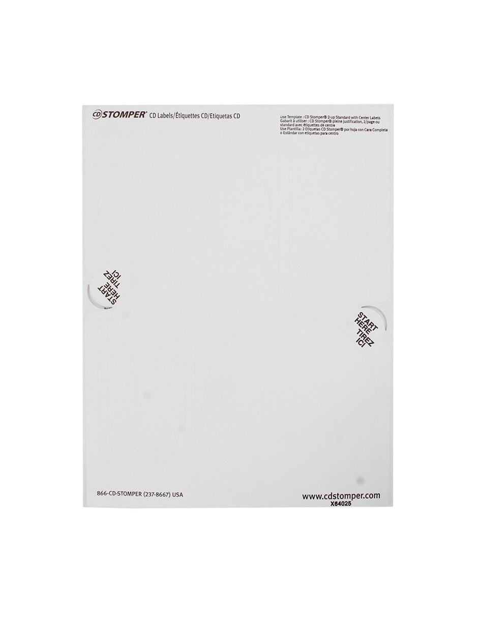 Sistema para etiquetar CD/DVD CD STOMPER Grado C
