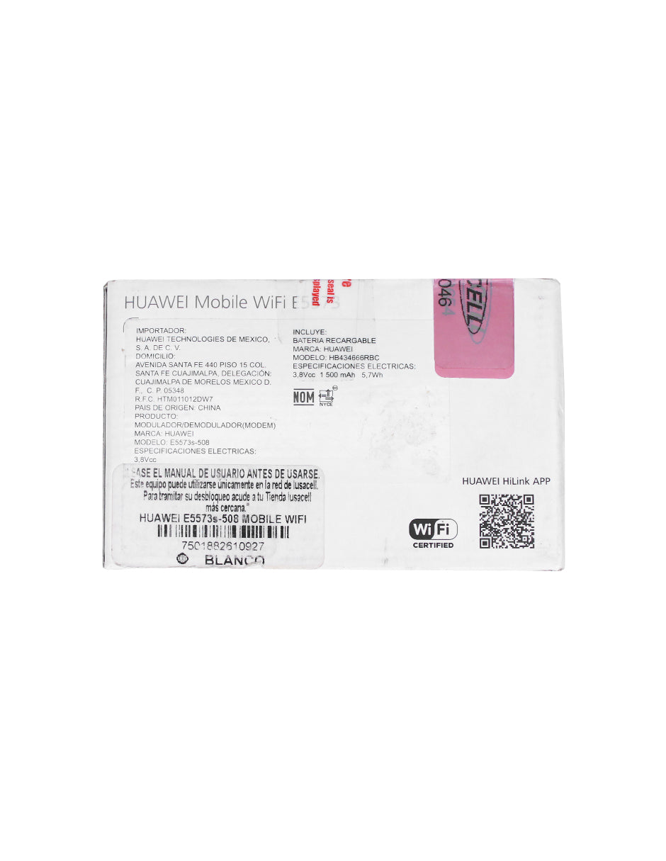 Huawei Mobile WIFI E5573 Usado Grado C