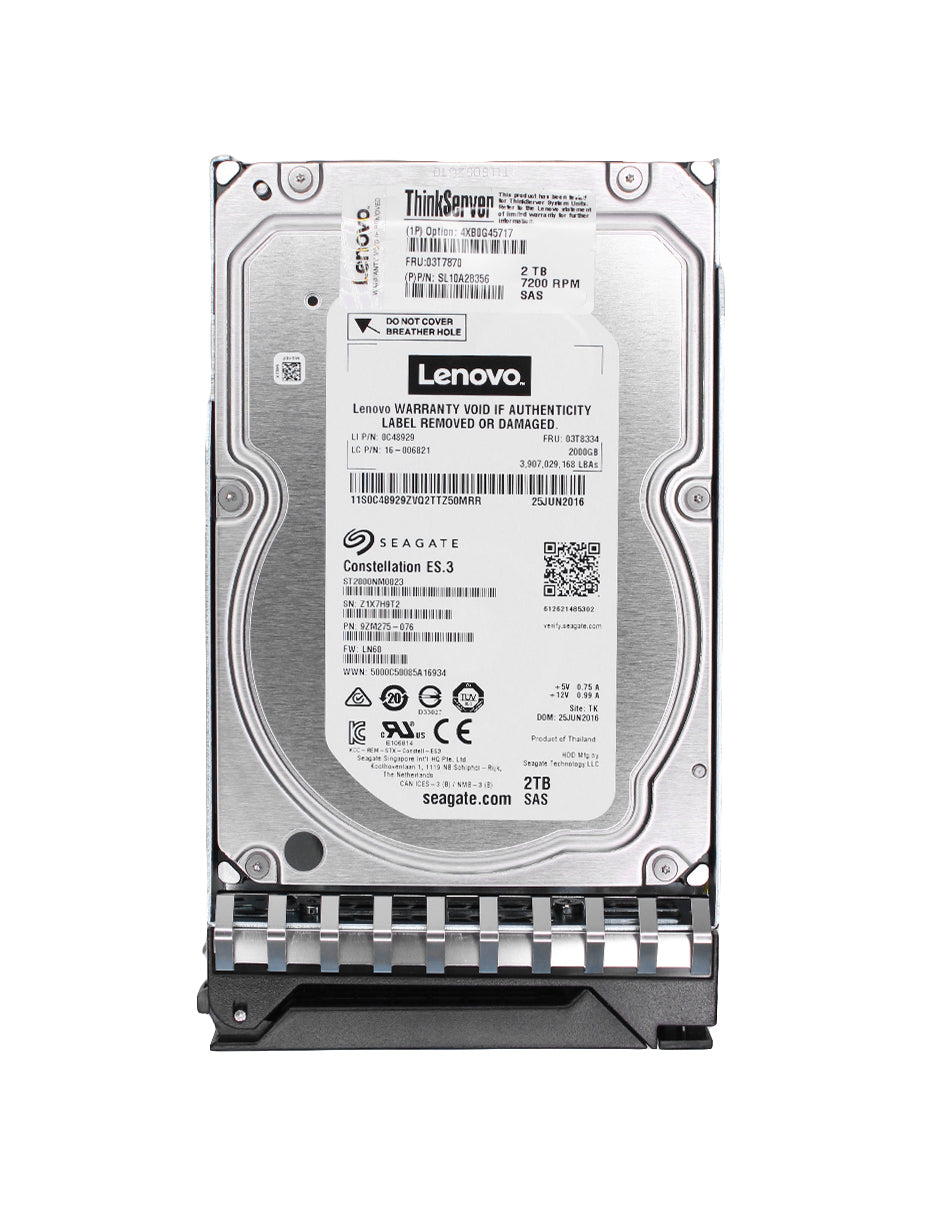 Disco Duro G5 3.5" 2TB 7.2K SAS 6Gbps Nuevo