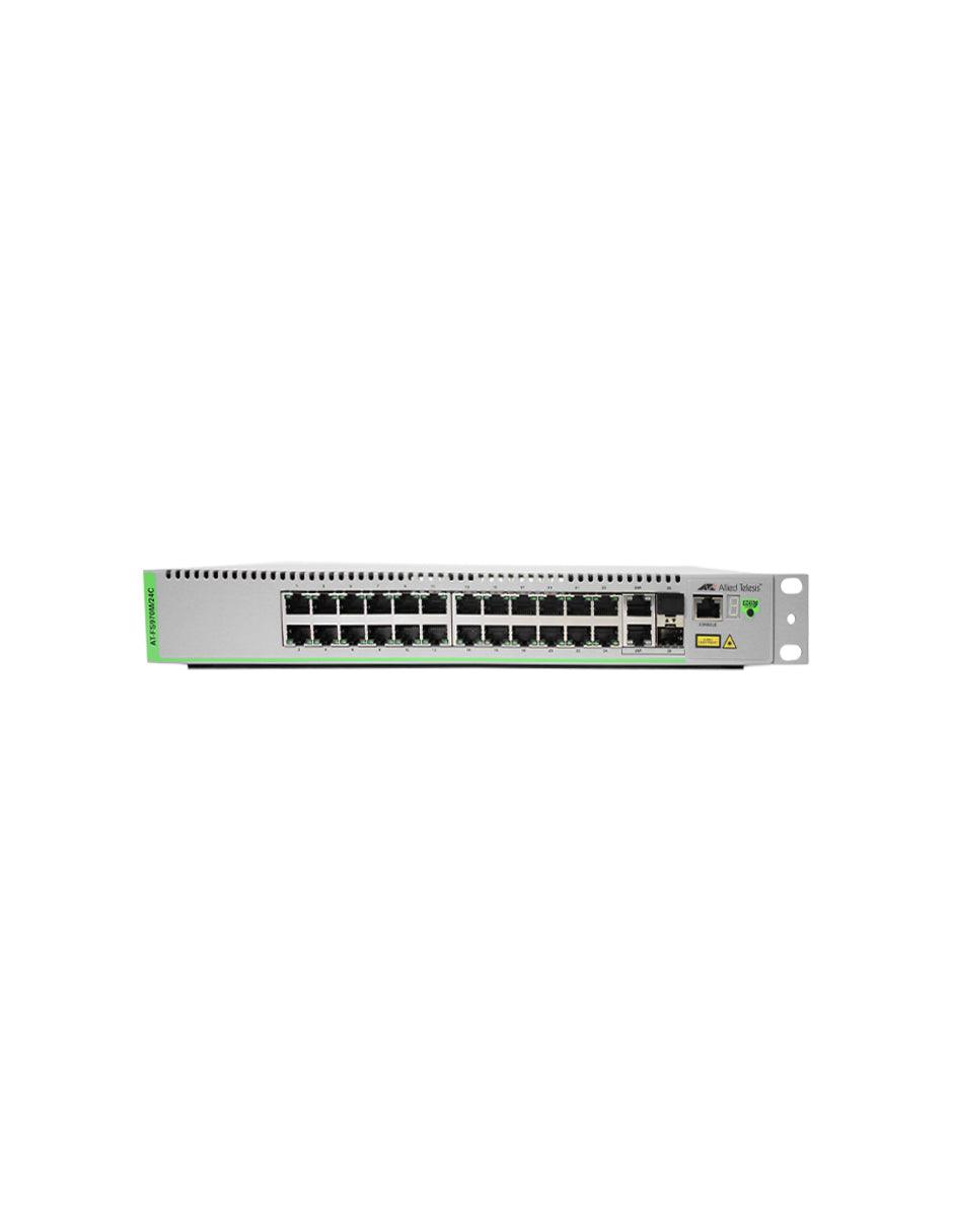 Switch 24 Puertos Compacto Fast Ethernet Grado A - Noknoc