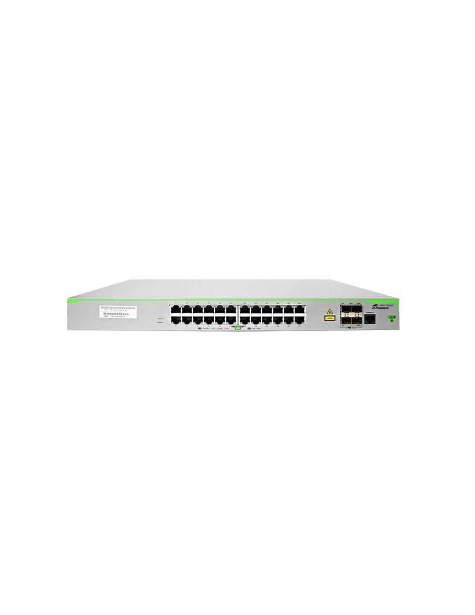 Switch 24 puertos 10/100TX con 4 SFP Grado A - Noknoc