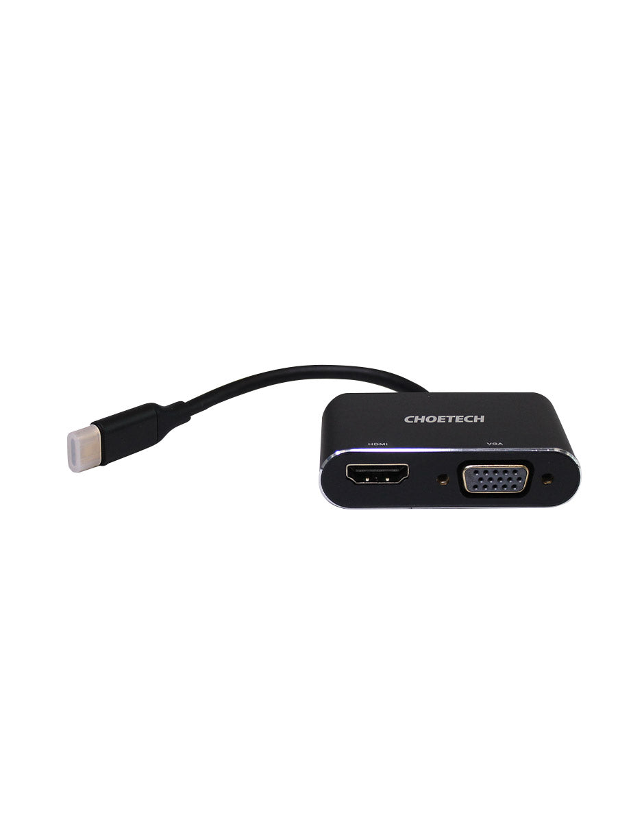 Adaptador USB C a HDMI VGA CHOETECH