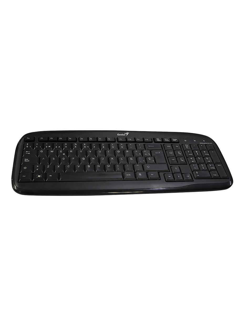 Teclado Genius Negro 104 teclas Grado B - Noknoc