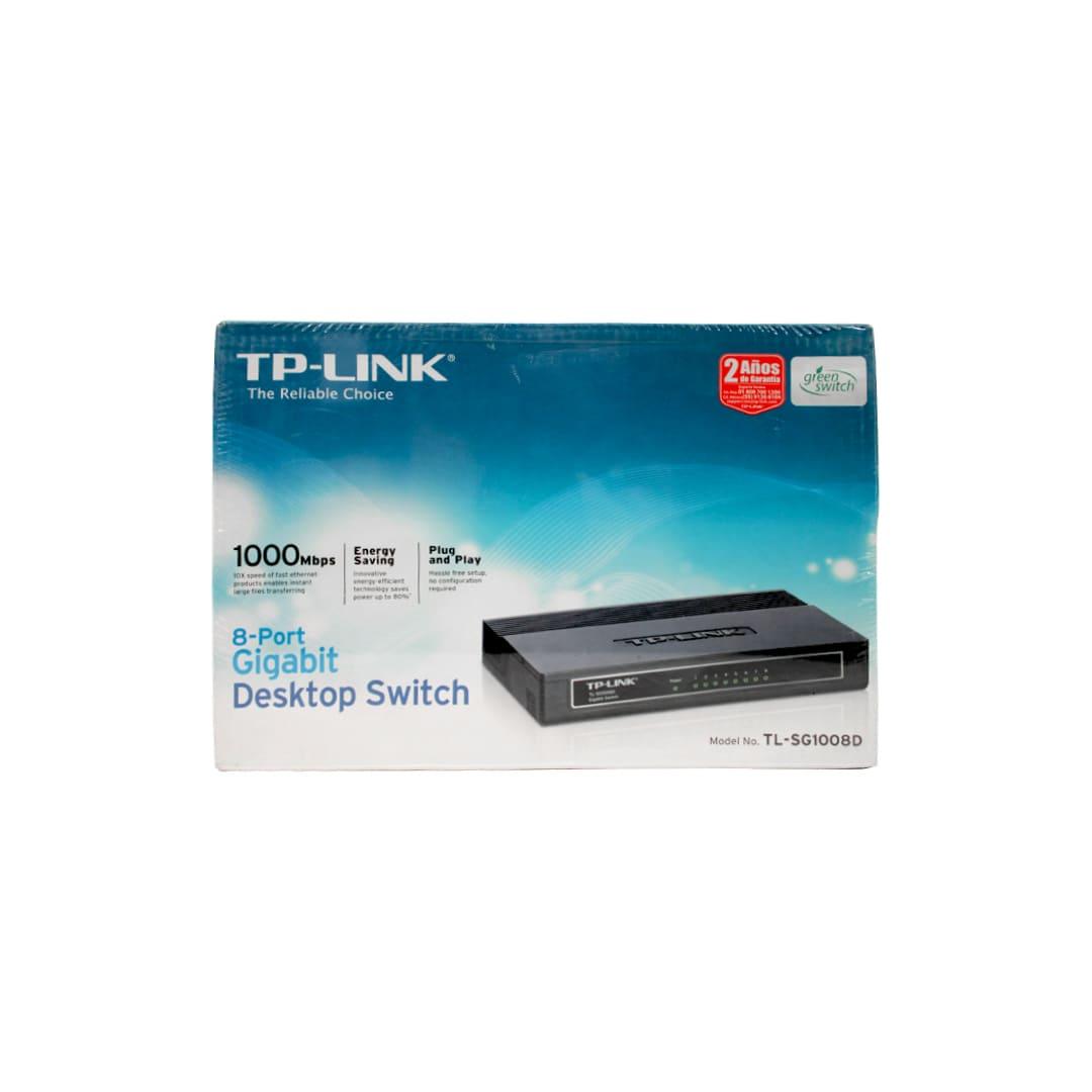 Switch 8 Puertos TP-LINK Mod. TL-SG1008D Grado A - Noknoc