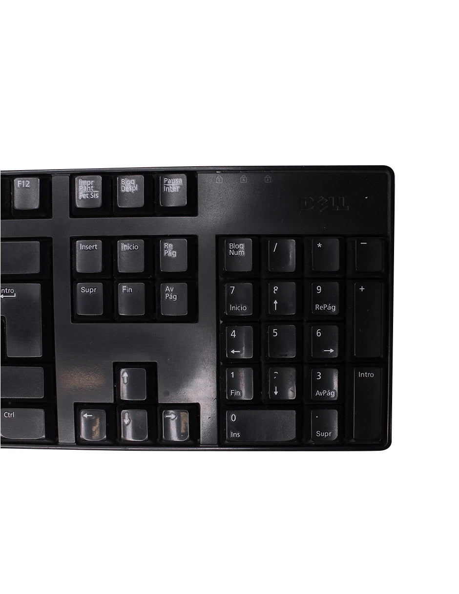 Teclado DELL USB  Modelo KB212-B Grado B