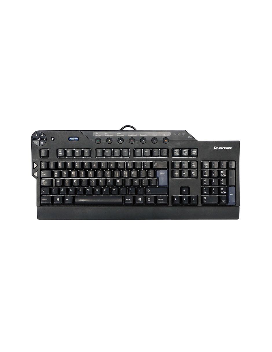 Teclado Lenovo Keybd Multimedia USB Grado A - Noknoc