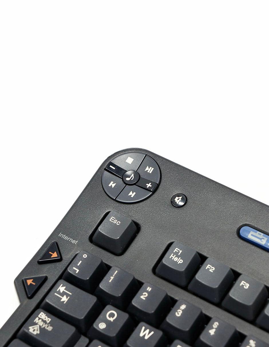 Teclado Lenovo Keybd Multimedia USB Grado A - Noknoc